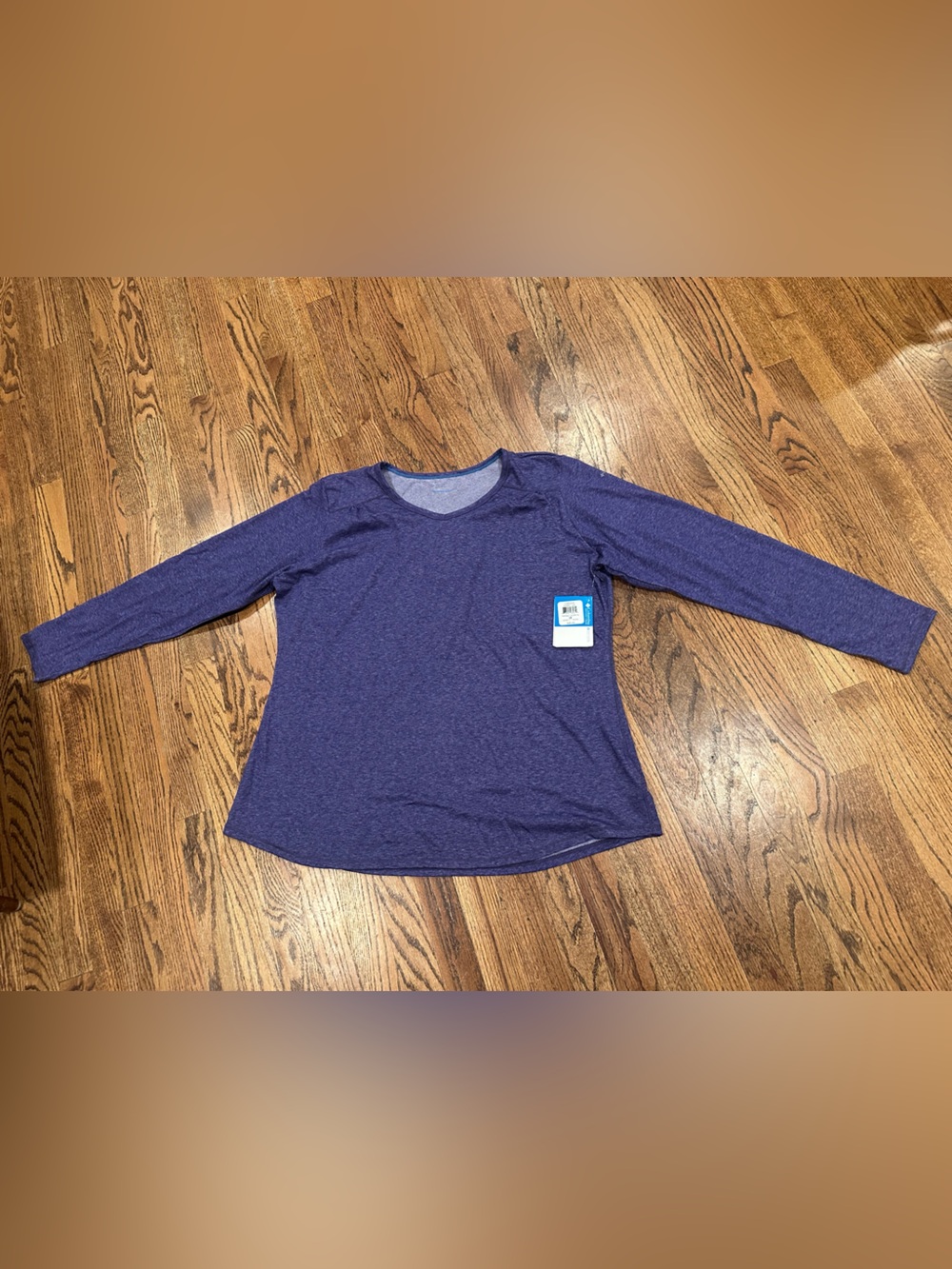 Columbia Long Sleeve Active Tee with Wicking in Purple NWT - Plus Size 2X